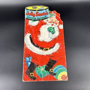 Vintage Jolly Santa’s Sticker Pictures by Whitman Publishing 1968 Jason Lee